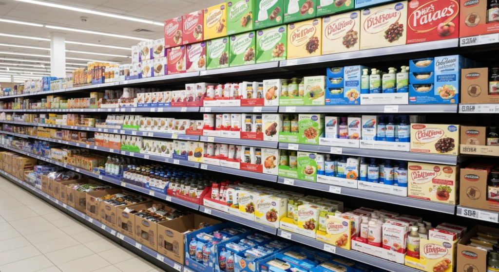 Jak zaprojektować opakowanie SRP, które spełnia wymagania sieci handlowych?